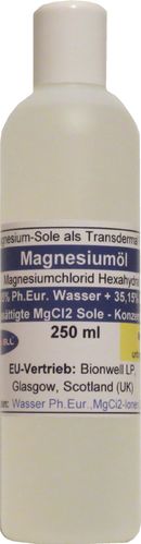 250 ml Magnesiumöl Tropfereinsatz Magnesium Sole DMSO Transdermal Fluid kaufen bestellen günstig